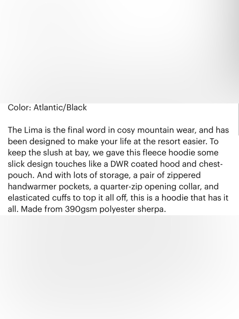 Montec Lima Fleece Hoodie Medium - Picture 14 of 14